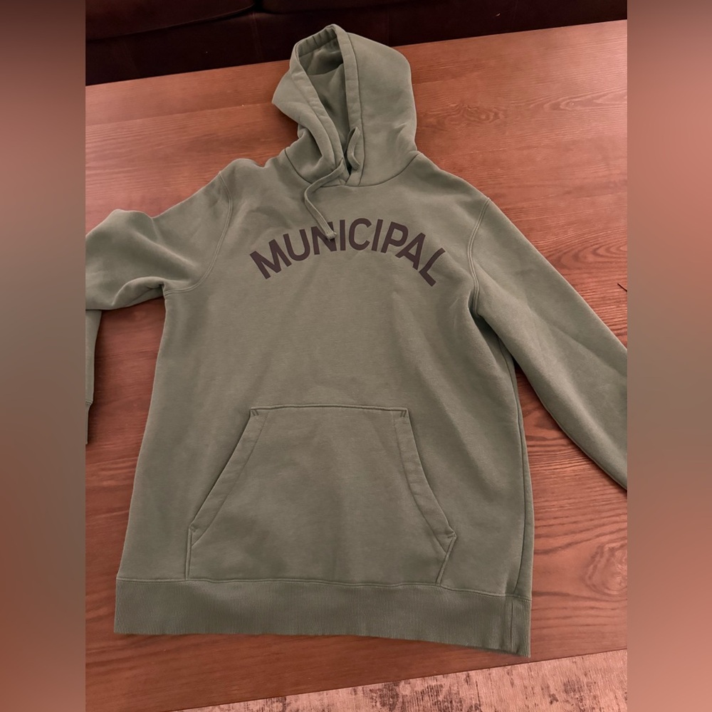 Municipal brand Green Men's Hoodie